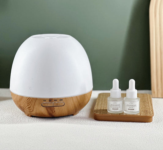 Natural Essential Oil & Diffuser Set Package BE2 - EO 15ml x2 + Diffuser Machine (3rd Anniversary Promo)